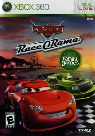 Disney&#x2022;Pixar Cars: Race-O-Rama Xbox 360 Front Cover