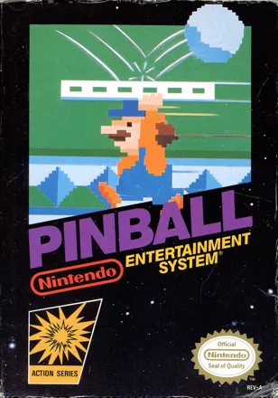 Pinball NES Front Cover