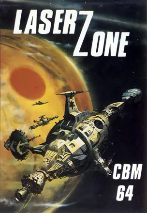 Laser Zone Commodore 64 Front Cover