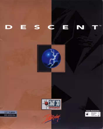 Descent DOS Front Cover