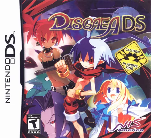 Disgaea DS Nintendo DS Front Cover