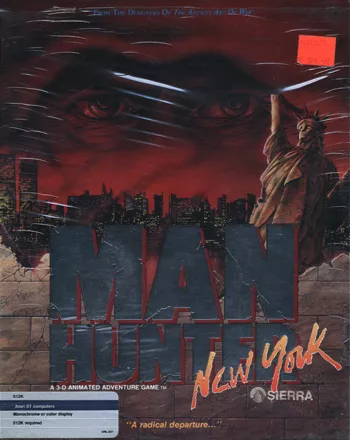 Manhunter: New York Atari ST Front Cover