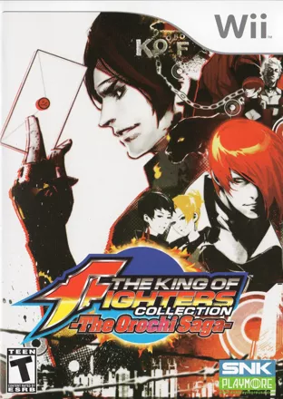 The King of Fighters Collection: The Orochi Saga Wii Front Cover