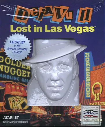 D&#xE9;j&#xE0; Vu II: Lost in Las Vegas Atari ST Front Cover