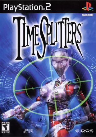 TimeSplitters PlayStation 2 Front Cover