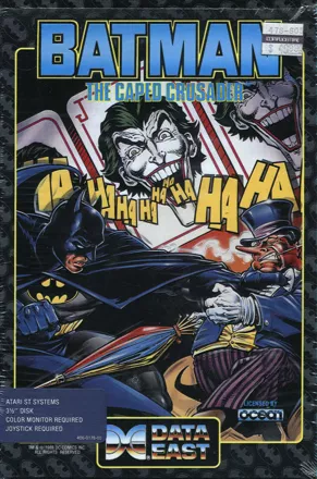 Batman: The Caped Crusader Atari ST Front Cover