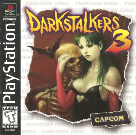 Darkstalkers 3 PlayStation Front Cover