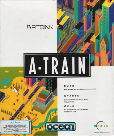 A-Train Amiga Front Cover