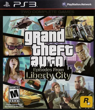 Grand Theft Auto: Episodes from Liberty City PlayStation 3 Front Cover