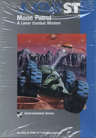 Moon Patrol Atari ST Front Cover