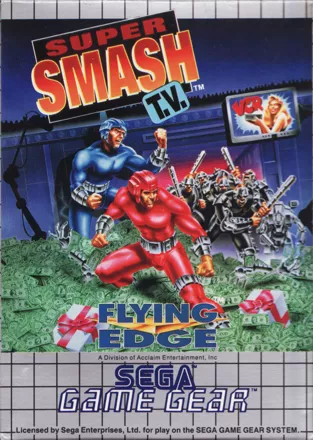 Smash T.V. Game Gear Front Cover