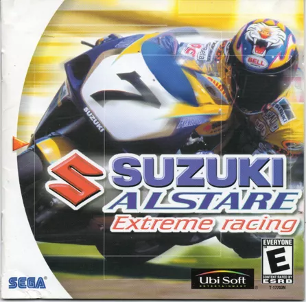 Suzuki Alstare Extreme Racing Dreamcast Front Cover