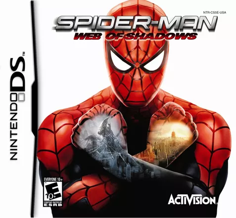 Spider-Man: Web of Shadows Nintendo DS Front Cover