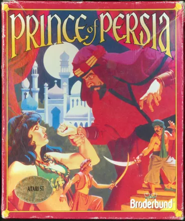 Prince of Persia Atari ST Front Cover