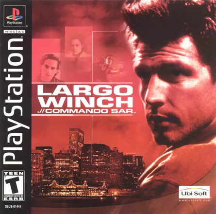 Largo Winch .// Commando SAR PlayStation Front Cover