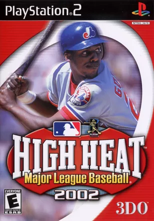 High Heat Major League Baseball 2002 PlayStation 2 Front Cover