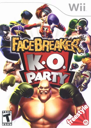 Facebreaker Wii Front Cover
