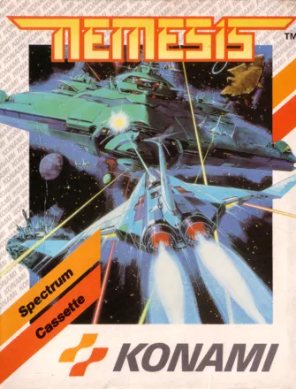 Gradius ZX Spectrum Front Cover