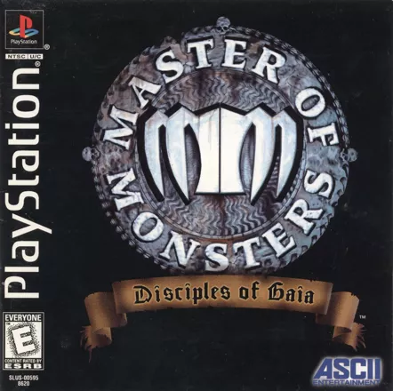 Master of Monsters: Disciples of Gaia PlayStation Front Cover
