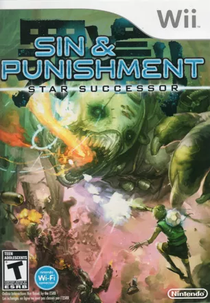 Sin &#x26; Punishment: Star Successor Wii Front Cover