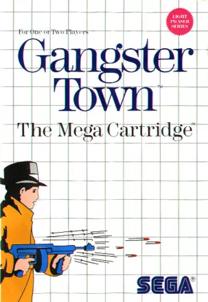 Gangster Town SEGA Master System Front Cover