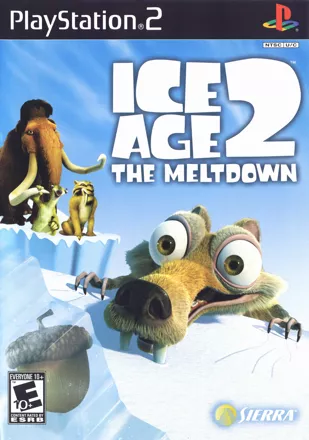 Ice Age 2: The Meltdown PlayStation 2 Front Cover