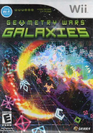Geometry Wars: Galaxies Wii Front Cover