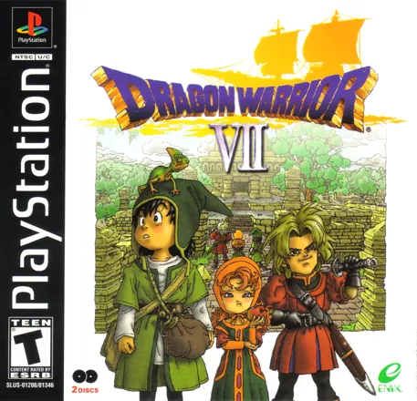 Dragon Warrior VII PlayStation Front Cover