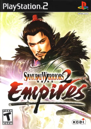 Samurai Warriors 2: Empires PlayStation 2 Front Cover