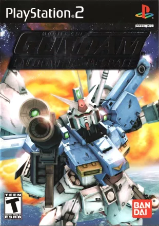 Mobile Suit Gundam: Encounters in Space PlayStation 2 Front Cover Foil Embossed Logo