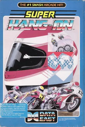 Super Hang-On DOS Front Cover