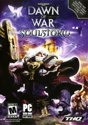 Warhammer 40,000: Dawn of War - Soulstorm Windows Front Cover