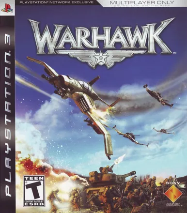Warhawk PlayStation 3 Front Cover