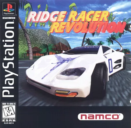 Ridge Racer Revolution PlayStation Front Cover