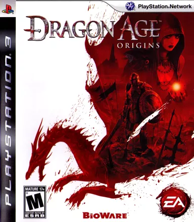 Dragon Age: Origins PlayStation 3 Front Cover