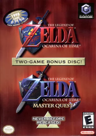 The Legend of Zelda: Ocarina of Time / Master Quest GameCube Front Cover