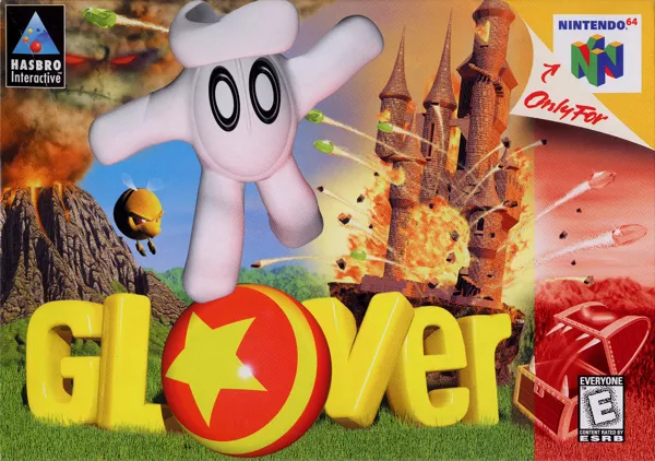 Glover Nintendo 64 Front Cover