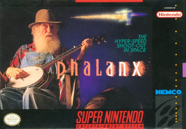 Phalanx SNES Front Cover