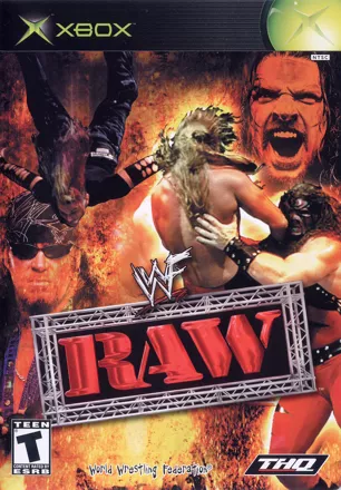 WWF Raw Xbox Front Cover