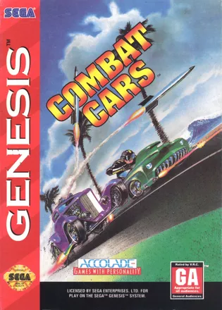 Combat Cars Genesis Front Cover