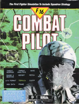 F-16 Combat Pilot DOS Front Cover