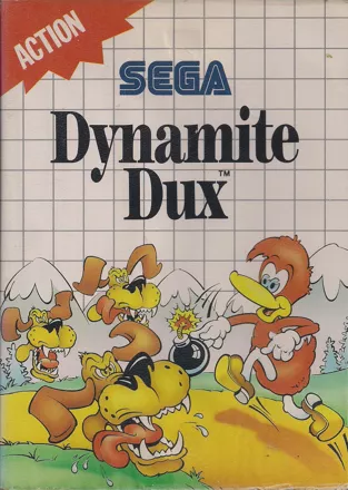 Dynamite D&#xFC;x SEGA Master System Front Cover