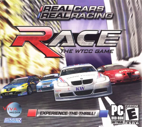Race: The Official WTCC Game Windows Front Cover