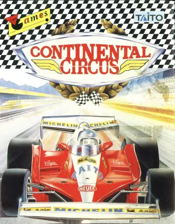 Continental Circus ZX Spectrum Front Cover