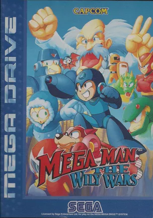 Mega Man: The Wily Wars Genesis Front Cover