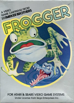 Frogger Atari 2600 Front Cover