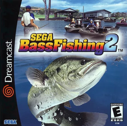 SEGA Bass Fishing 2 Dreamcast Front Cover