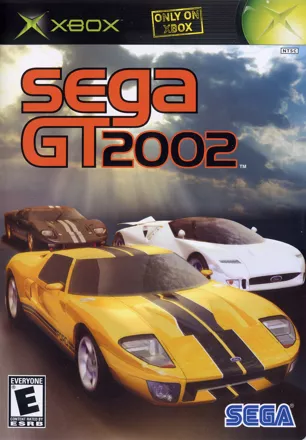 Sega GT 2002 Xbox Front Cover
