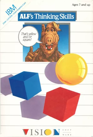 ALF&#x27;s Thinking Skills DOS Front Cover