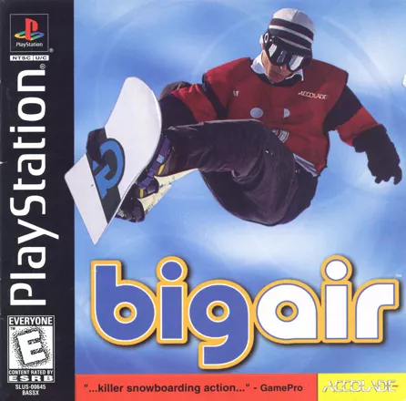 Big Air PlayStation Front Cover